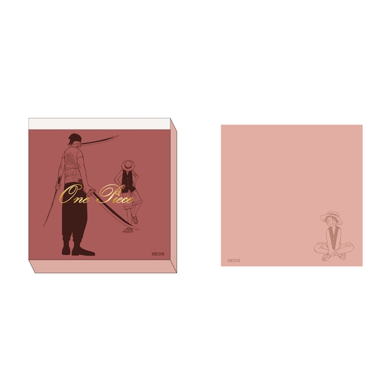 [Pre-order] [Made-to-order] JUMP Store Limited "ONE PIECE" Square-shaped memo pad